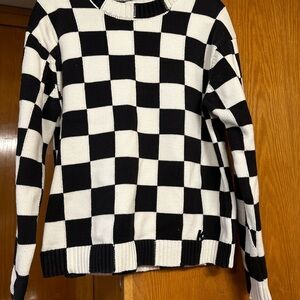 Kenzo Checkered Crew Neck Sweater
